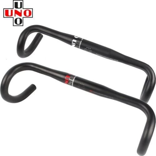 Taiwan UNO CR12 road bend bar aluminum alloy racing small bend bar bike road bike handlebar 31.8