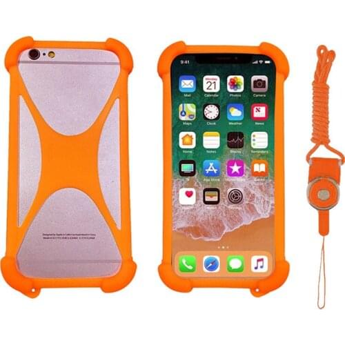 For AllCall Rio X 5.5 inch Smartphone Silicone Case Soft Bumper Rubber Cover For AllCall S1 S5500 S10 Universal Case On hand