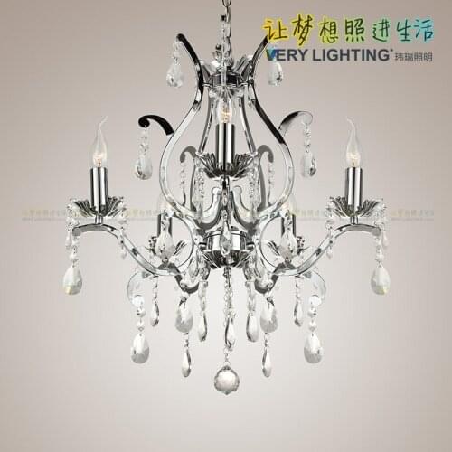 Luminaire Lighting LED Modern Crystal Pendant light Lamp with 4 Lights , Lustres e Pendentes ,Lustre De Cristal Free Shipping