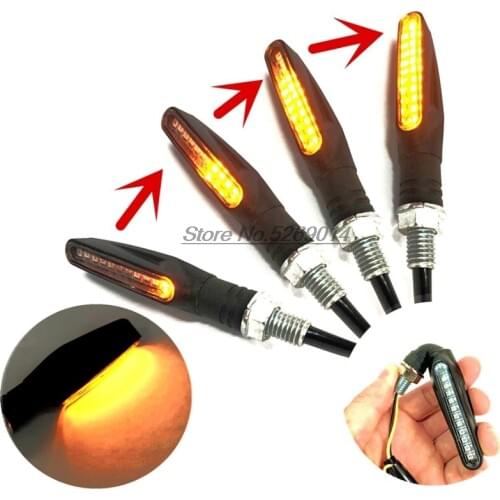 LED Motorcycle Turn signals Flowing cover For KTM MOTOCROSS PARTS R 1200 GS YAMAHA WR 125 GSX S750 KAWASAKI Z750 FAIRING MSX125