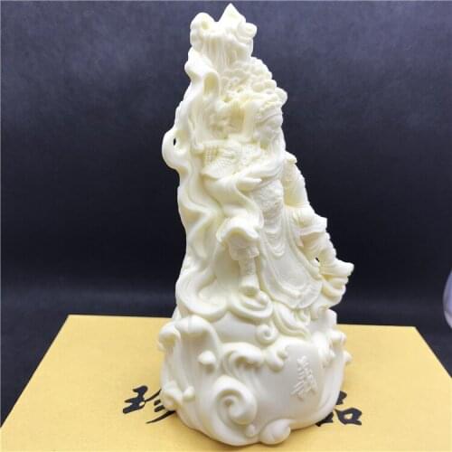 2021 Southeast Asia home Store CAR SAFE GOOD LUCK Talisman wealth fortune GOD Mammon FENG SHUI GUANGONG carving Sculpture