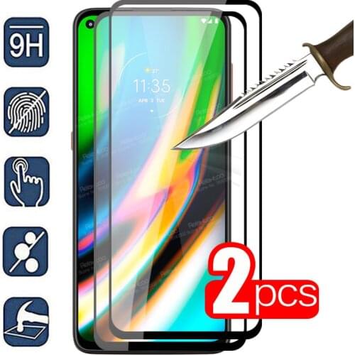 2pcs Tempered Glass For Motorola Moto G9 Plus Glass For Moto G9 Play G9Play G9Plus G 9 Screen Protector Safety Protective Film