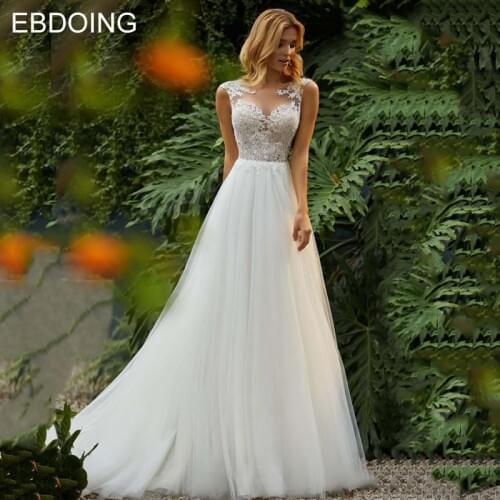 Vestidos De Novia Charming Lace A-Line Wedding Dress Sweetheart Neckline Long Plus Size Bride Dress Prom Wedding Party Gown