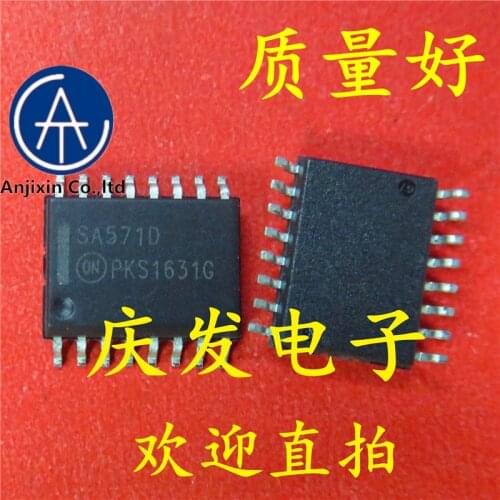 10pcs 100% orginal new real stock SA571 SA571D SOP16 linear - audio processing quality assurance