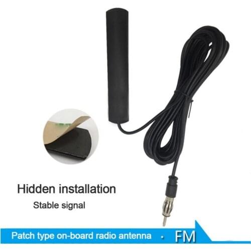 3 Meter Signal Enhance Car Radio Hidden Antenna Universal Built-in Amplifier Self-Adhesive Auto Media Accessories
