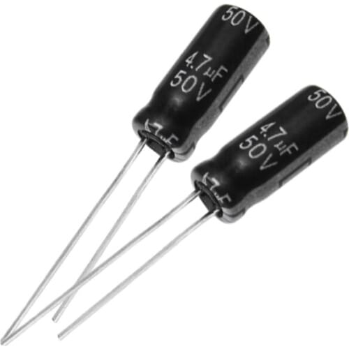 50pcs 4.7UF 50V 4.7UF 50V 5MM X11MM Audio capacitor 50V4.7UF goods quality