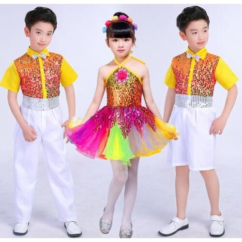 Girls Ballet Dress For Children Girl Dance Kids Sequins Ballet Costumes For Girls Tutu Dance Girl Stage Dancewear Performance