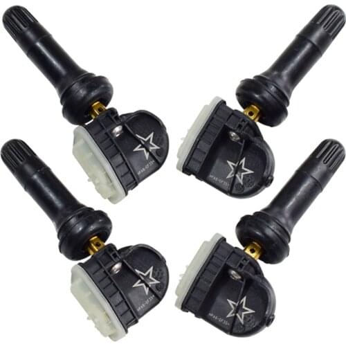 4Pcs Tire Pressure Monitoring Sensor 13598771 Car TPMS Sensor For Buick GMC Chevrolet Silverado Suburban 315Mhz 13598772
