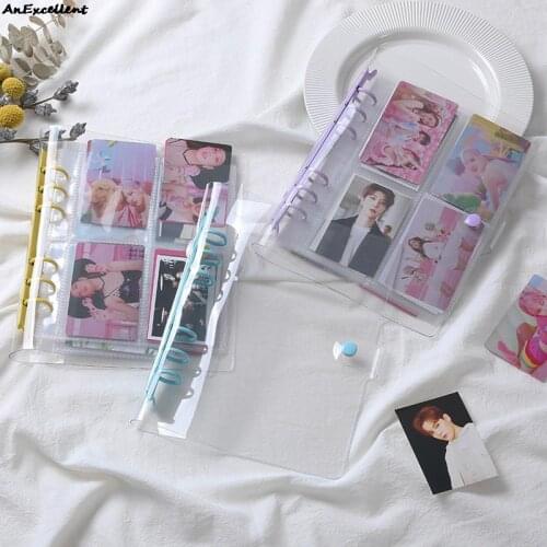 Holder Binders Albums Cards Capacity Cards For 9.4*6.6cm Board Game Photo Pages Collection Lomo Cards Book Sleeve Holder