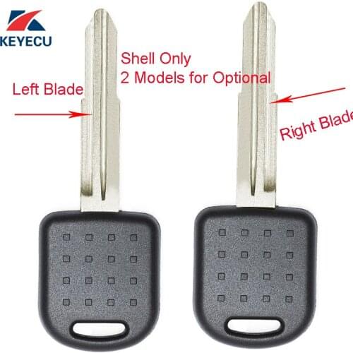 KEYECU Replacement Transponder Ignition Key Shell Case Fob for Suzuki Vitara Grand Vitara Alto Swift Baleno 1996-2002