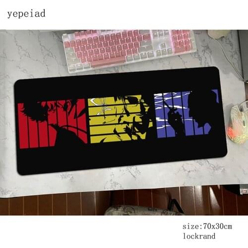 Cowboy bebop pad mouse Beautiful computer gamer mouse pad 700x300x3mm padmouse Birthday mousepad ergonomic gadget office mats