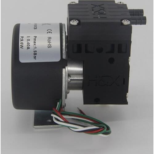 3L/m -80kPa EPDM/PTFE Brushless Miniature Diaphragm Vacuum-Pumps Mini Air-Pumps Speed Control Air Sampling