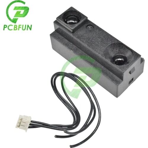 Pcbfun GP3Y0D012 IR Infrared Proximity Switch Sensor Module 4-150cm Distance Speed Tester Measuring Tool Analog Output for Robot