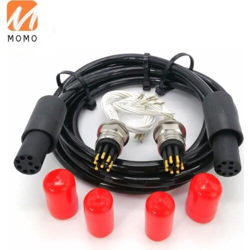 Subconn pluggable wet wire robot connector watertight plug ip69k marine double male and female cable underwater subsea connector