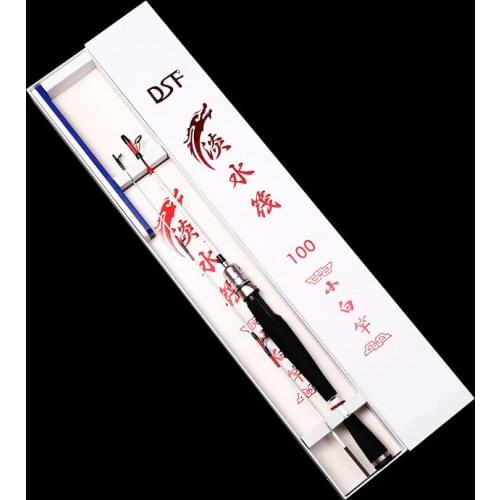 Freshwater raft small white rod raft rod 1 meter spring raft fishing rod lead rod fishing rod soft tail elbow raft rod