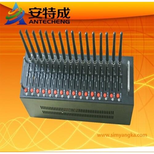 Industrial wireless gprs gsm modem 16 port SMS modem pool, Wavecom Q2406B usb gsm modem 16 sim 16 port modem pool