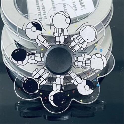 New Children Fidget Toys Rotating Spinner Running Animated Character Bearing Spinner Adult Spinning Top Toy