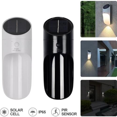 LED Solar Light Microwave Sensor Solar Wall Lamp Outdoor Waterproof IP65 For Pathway Garden lamp Decoration Night Security Wall