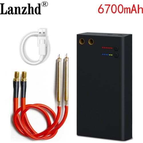 Spot Welder Portable 6 Gears Adjustable Mini Spot Welding Machine For 18650 Battery Spot Welder Spot Welding Machine Tool Kit