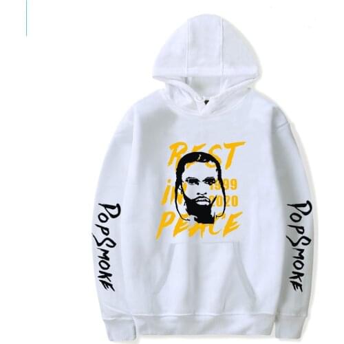 Hot Pop Smoke Hoodies Men/women Cotton Harajuku Hip Hop New Fashion Pop Smoke Mens Hoodies Sweatshirt Casual Clothes
