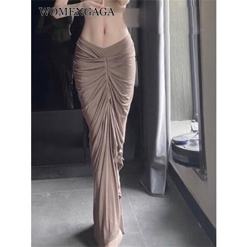 Женские плиссированные юбки WOMENGAGA China At AliExpress