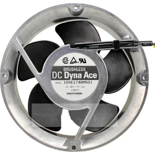 48V 0.11A 17251 172mm 109E1748M501 Inverter circular fan 6 month warranty