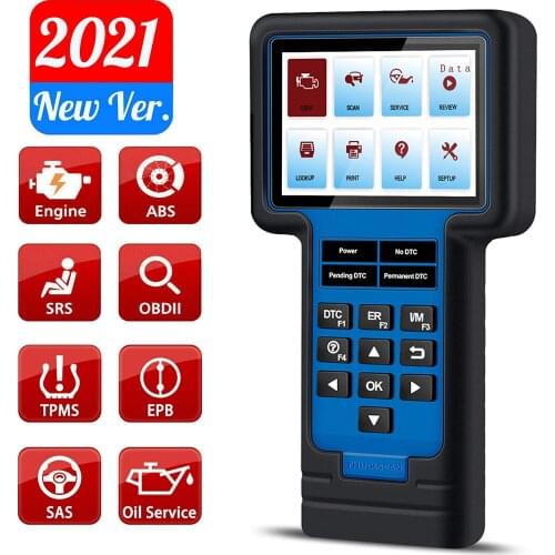 Auto OBD2 Diagnostic Tool THINKSCAN TS601 Works Engine/ABS/SRS System Diagnosis Oil/TPMS/EPB/BRAKE Resets PK NT650 Code Reader