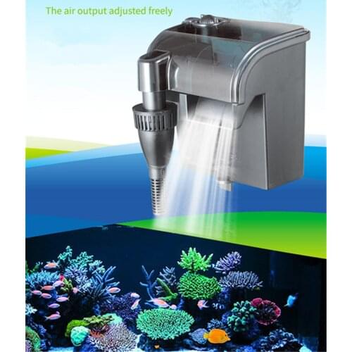 SOBO Fish tank filter Silent filtering equipment Small 3-in-1 aquarium External waterfall filter pump WP-303H WP-606H WP-607H