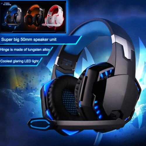 Stereo Bass Gaming Headset Headphones with Mic for PC Computer Game Machine ND998