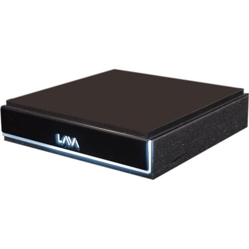 LV28 PRO 2pc Left and Right- Speaker Recoil Stabilizer with LED 28x28cm Music Studio Arrange Sound Stand