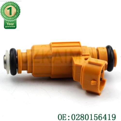 Set Of 4 PCS NEW INJECTION fuel injetor nozzle For Nissan Tiida Livina 1.8 flex OEM 0280156419 0 280 156 419