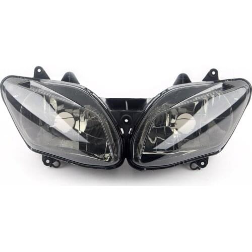 Motorcycle Front Headlight Lamp Assembly For Yamaha YZF-R1 2002 2003 Smoke