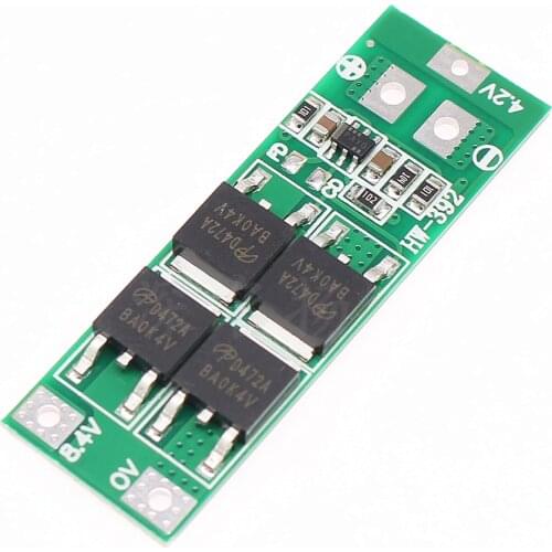2S 10A 20A 7.4V 8.4V 18650 Polymer Lithium Battery Protection BMS Board Standard Balance Module Diy Electronic