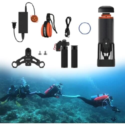 7kgf Underwater Scooter Dual Motors Water Propeller Water Pool Electric Scooter For Sea Ocean Pool Waterproof Sports Equipment