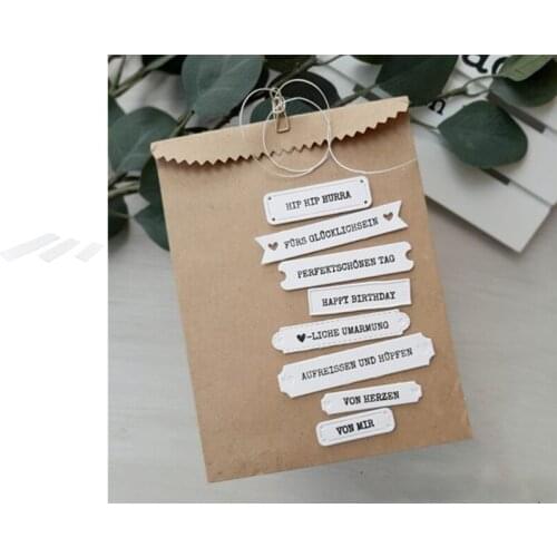 Rectangle Hard Board Cutting Dies Scrapbook Dariy Decoration Stencil Embossing Template DIY Greeting Card Handmade