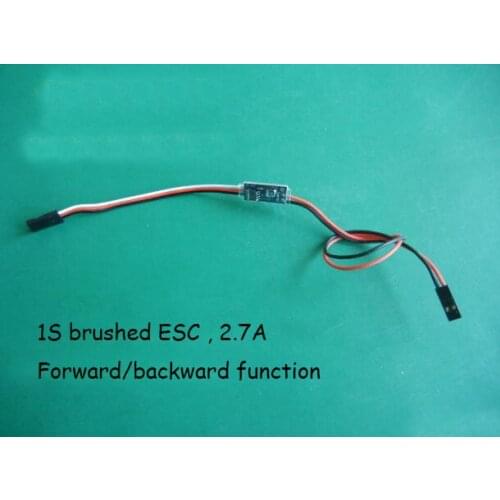2.7A 1S Two-way Brushed ESC For Winch Receive/Put Speed Controller Spare Part For DIY Car Model Toy/Intelligent Building Blocks