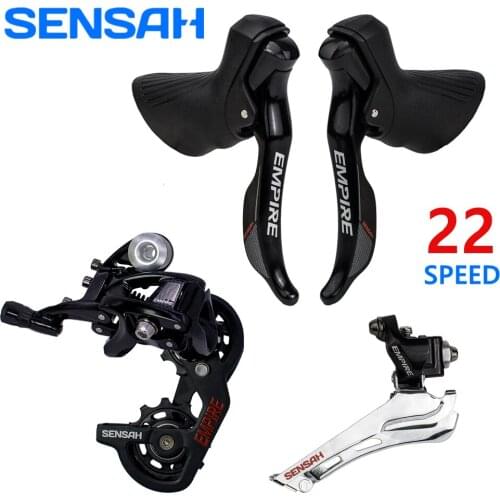 SENSAH EMPIRE PRO 2x11 Speed 22s Road Bike Shifters Lever L/R Rear Derailleurs 11 Speed Shift for Bicycle Groupset