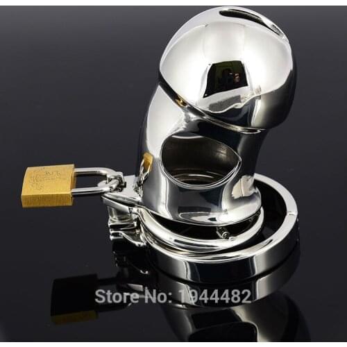 Sex Toys For Men Male Chastity Belt Penis Rings Stainless Steel Chastity Devices Metal Cock Cage Sex Products Bondage Gear