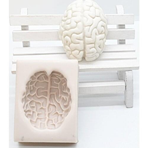 3D Brain Silicone Fondant Molds DIY Resin Chocolate Mold Cake Decorating Tools Kitchen Baking Accessories M2002