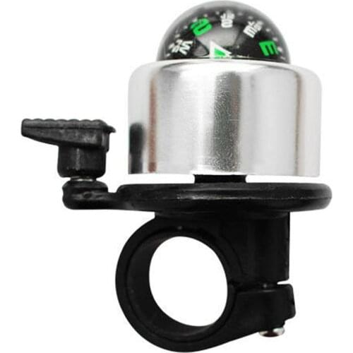 Alloy Handlebars MTB Bike Bell With Compass Mountain Folding Bicycle Bell Warning Alarm Safety Horn Cheap Bicycle Accessories