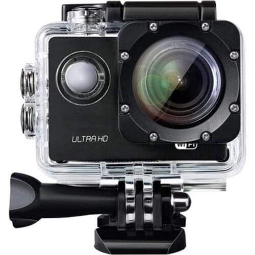 Action Camera 1080P 12MP Ultra Full HD Wifi Sports Camera Waterproof Underwater 30M/98Ft Action Cam 140 Degree