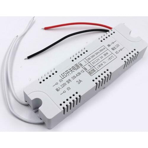 12V Power Supply Transformer 0.5A 1A 2A 3A 4A 5A 6A LED Driver Converter for COB Light LED Strip AC 220V to DC12V Small Size