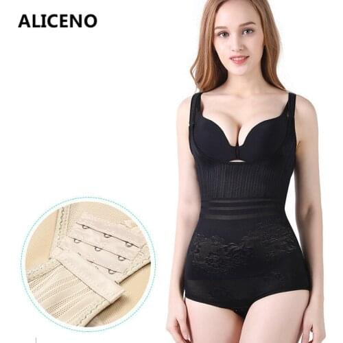 ALICENO Slim Shapewear Bodysuit Underwear Shaper Recover Bodysuits Full Body Shapewear Waist Corset Body Shapers
