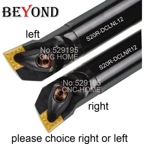S20R DCLNR DCLNL S20R-DCLNR12 S20R-DCLNL12 Internal Turning Tool Holder Tungsten Carbide Inserts CNMG CNC Lathe Cutter Tools