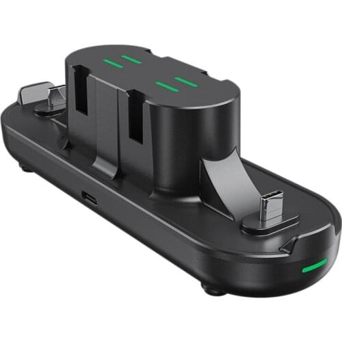 6-In-1 Gamepad Charger for PS5/Charger for/ Gamepad Charging Base for 4 Switch Joy-con Controllers 2 PS5 Controllers