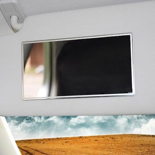 1Pc Large Baby Car Mirror Stainless Steel Car Rear View Mirror HD Cosmetic Mirrors Auto Reverse Back Parking Reference Mirrors