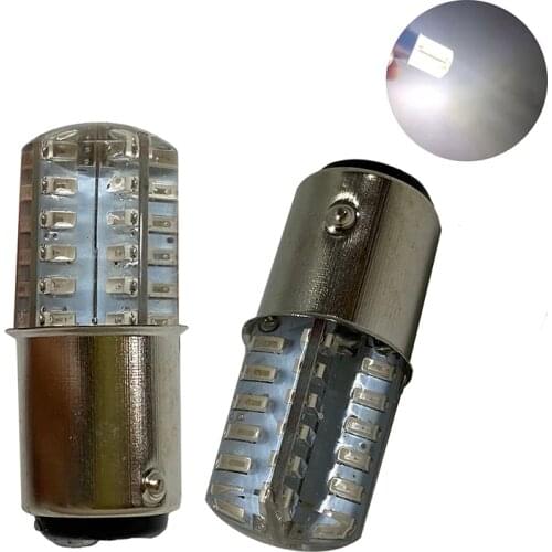 1pcs/Lot BA15D 1157 1156 BA15S For Small Car LED Brake Lights 3014 48SMD Red Parking Reverse Lamp P21W S25 White Bulb DC12v