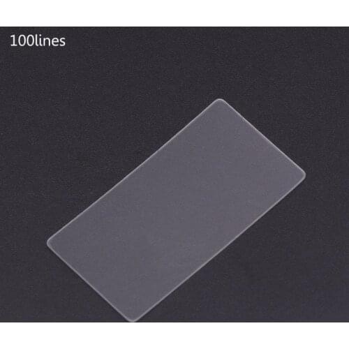 36x38mm Nano Engraving PET Trasmission Diffraction Grating Ultra Precision 40JA