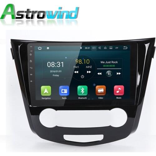 10.1 inch Android 7.1 Car DVD GPS Navigation System Car Media Stereo Radio Player for Nissan Qashqai 2016 Support DVR DAB+ OBD2