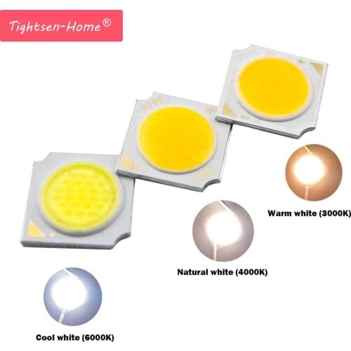 10PCS 14MM COB 12W 3W 5W 7W 9W led cob Light Source chip 300mA Side 11MM Spot Lights Chip On Board bulb Ceiling spotlight Lamp